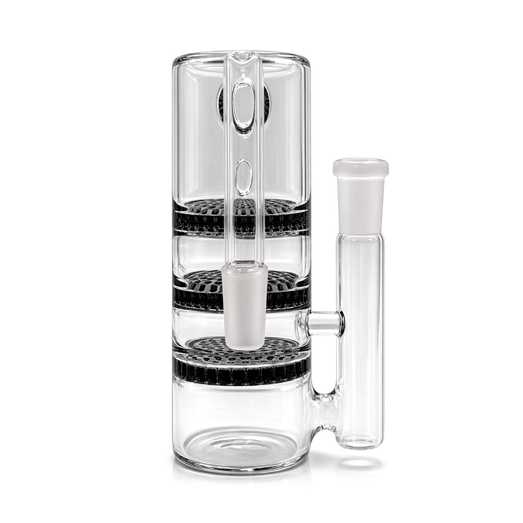 6 INCH TRIPLE HONEYCOMB PERC ASH CATCHER - Discreet Smoker