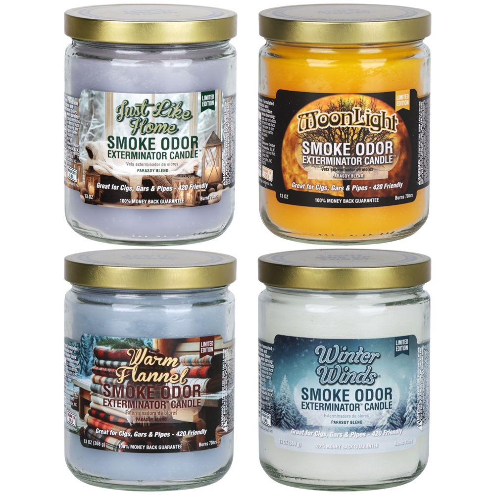 Smoke Odor Exterminator Candle | Safe & Snug Series | 13oz - Discreet Smoker