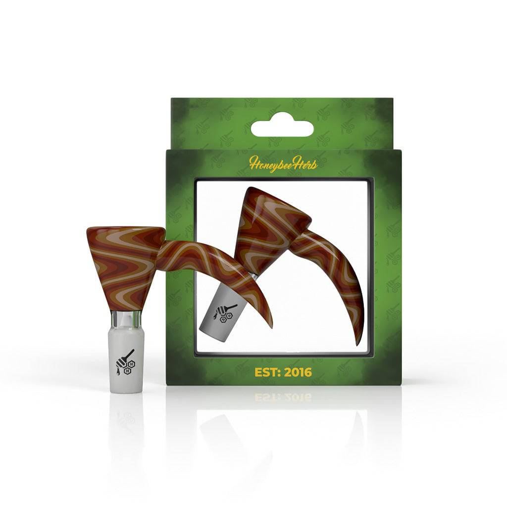 MARTINI FIRE WIG WAG WITH HORN PULL BONG BOWL - Discreet Smoker