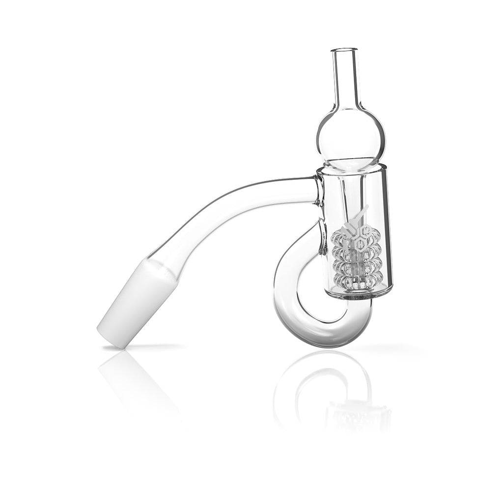 HONEY RECYCLER QUARTZ BANGER - 45° DEGREE | YL - Discreet Smoker