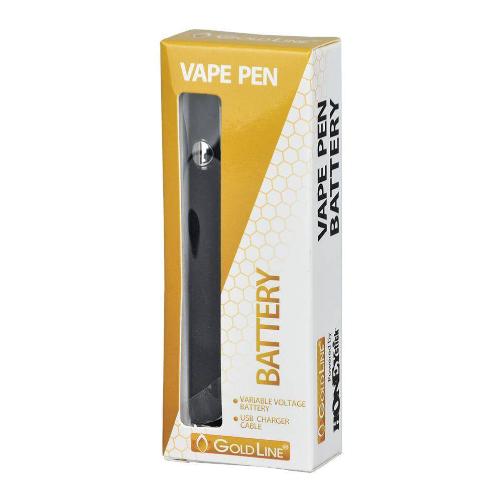 HoneyStick Gold Line Variable Voltage 510 Vape Pen | 350mAh - Discreet Smoker