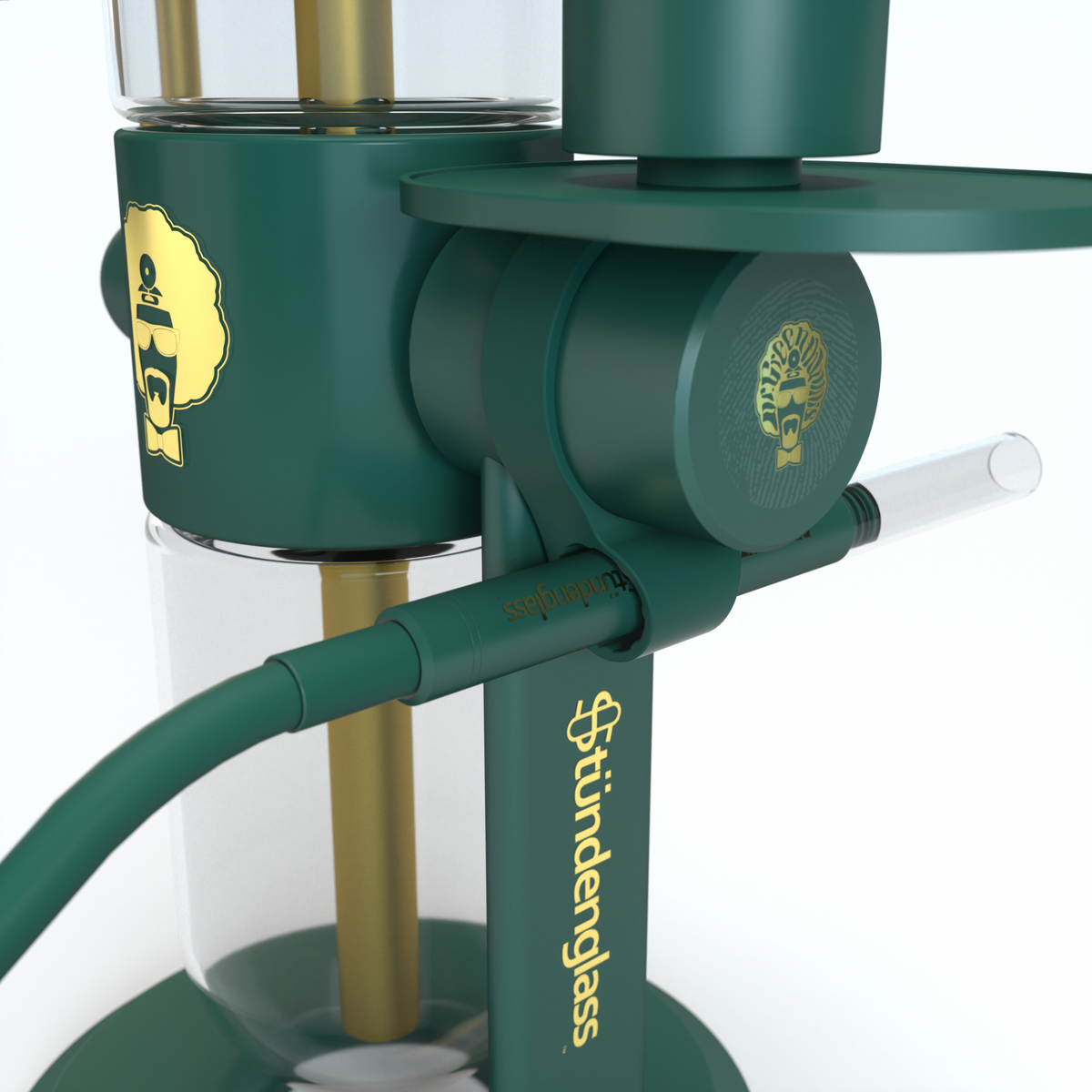 Stündenglass Hose Clip - Green - Discreet Smoker
