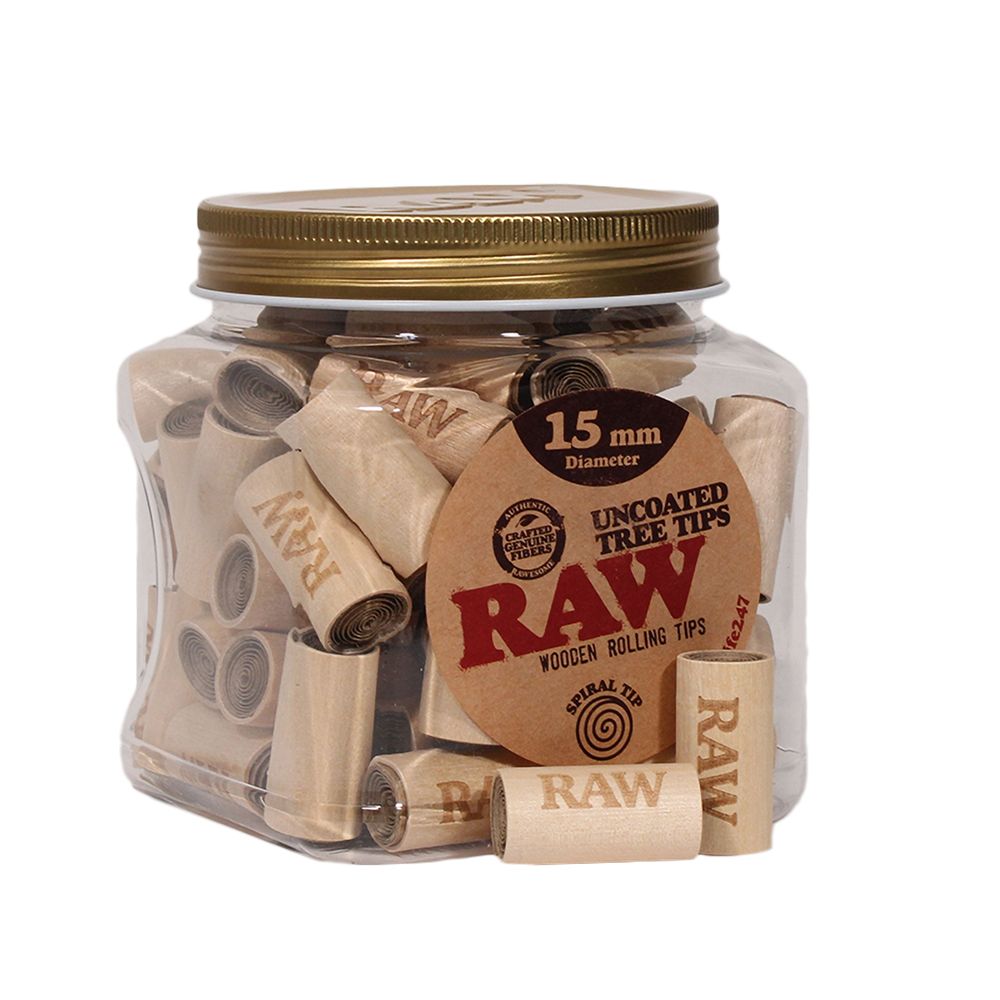 RAW Uncoated Tree Tips - Discreet Smoker