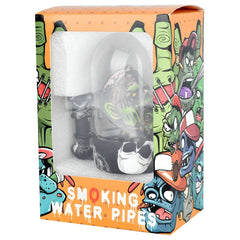 Zombie Head Bell Jar Water Pipe - 4.75" / 14mm F - Discreet Smoker