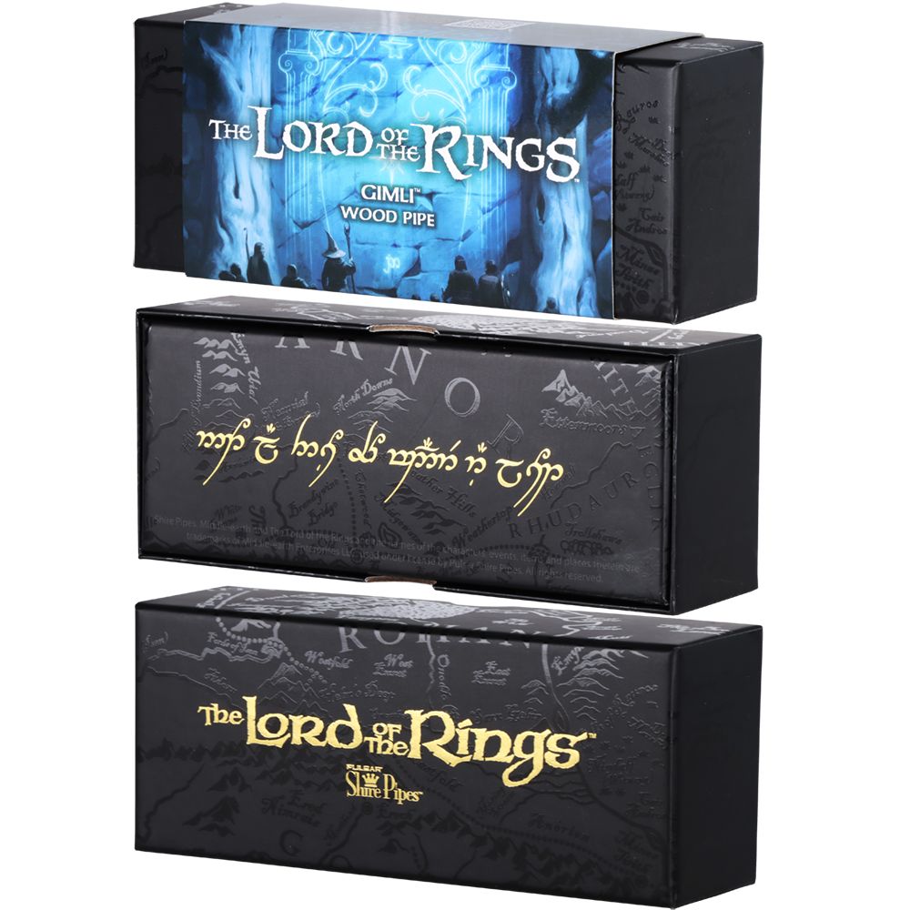 Pulsar Shire Pipes x LoTR GIMLI Smoking Pipe - 5.5" - Discreet Smoker