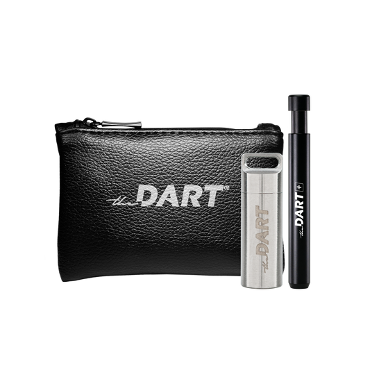 Dart Zipper Pouch Smoking Set - Discreet Smoker