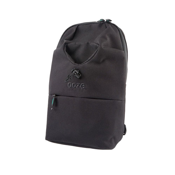 Ooze Traveler Series Smell Proof Crossbody Bag | 7"x12", Black