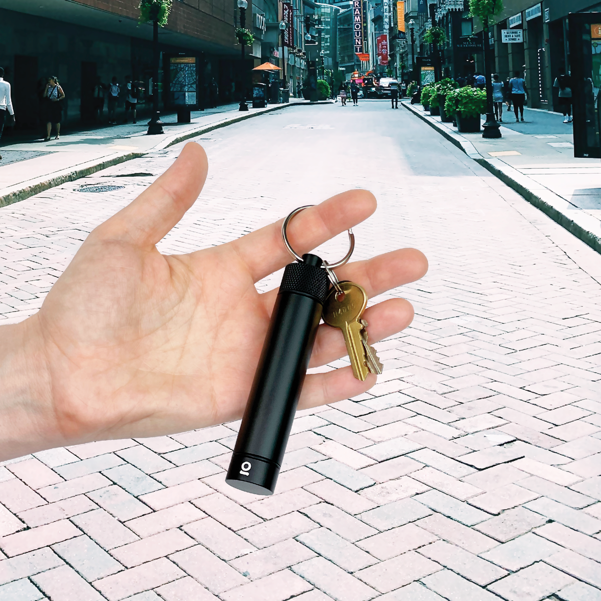 Ongrok Aluminum Storage Keychain - Discreet Smoker