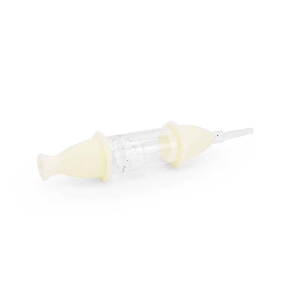 Ritual - 7'' Silicone Deluxe Nectar Collector - UV Titanium White - Discreet Smoker