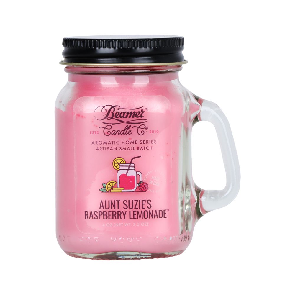 Beamer Candle Co. Aromatic Home Series Mini Mason Jar Candle | 4oz - Discreet Smoker