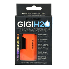 Pulsar GiGi H2O 510 Battery w/ Water Pipe Adapter - Discreet Smoker