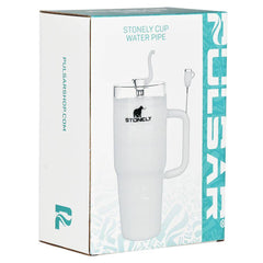 Pulsar Stonely Cup Glass Water Pipe | 8.5" | 14mm F - Discreet Smoker