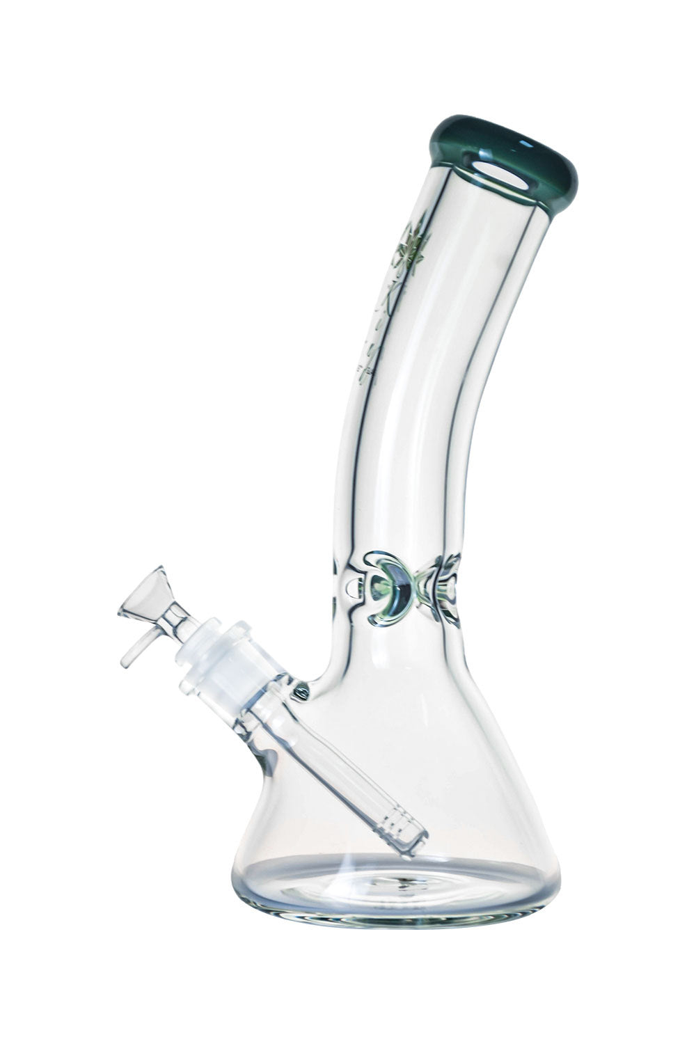 9mm Bent Neck Beaker - Discreet Smoker