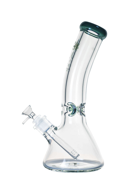 9mm Bent Neck Beaker - Discreet Smoker