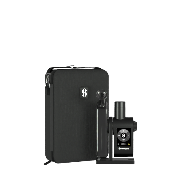 Stündenglass Modül + Dok Deluxe Travel Set - Gray Glass - Discreet Smoker
