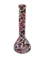 Day of the Dead Silicone Bong - Discreet Smoker