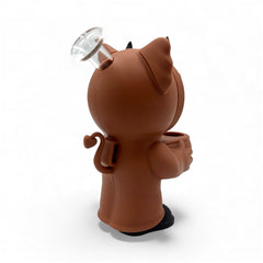 Zombie Gingerbread Man Silicone Water Pipe - Discreet Smoker