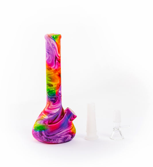 Psychedelic Silicone Bong