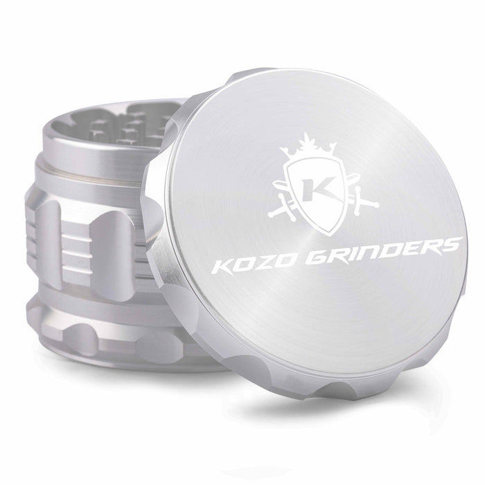 Kozo Grinder 2.5", Silver