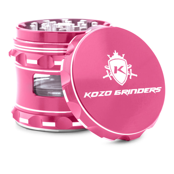Kozo Window 2.5" Grinder, Pink