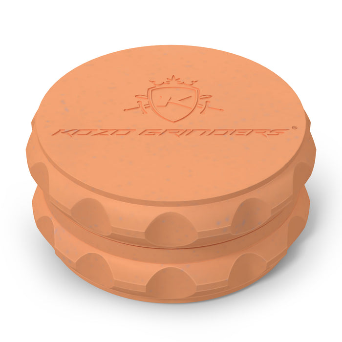 Kozo Hemp Grinder 2pc, Orange