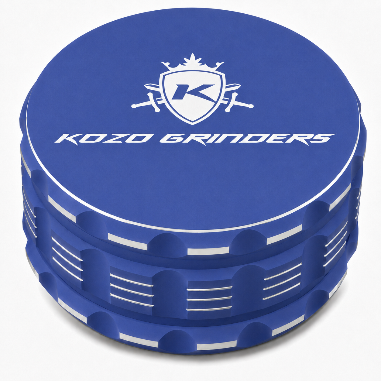Kozo 4" Non-Stick, Ceramic Coating ,Aluminum Grinder - Discreet Smoker