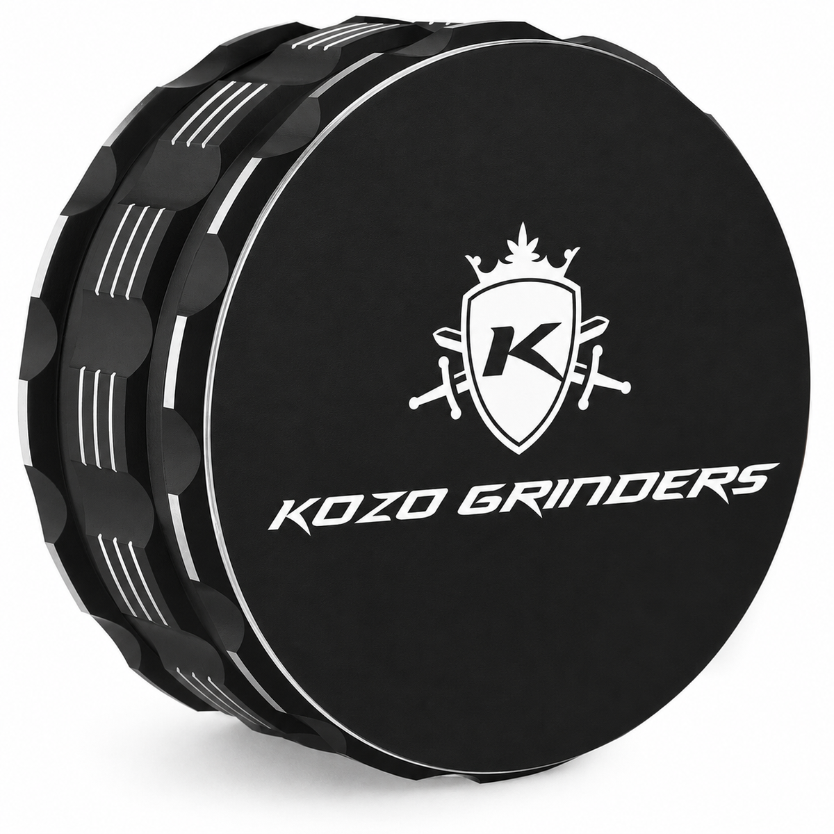 Kozo 3.5" Non-Stick, Ceramic Coating ,Aluminum Grinder - Discreet Smoker