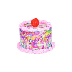 Birthday Cake Grinder | 4pc | 2.5" - Discreet Smoker