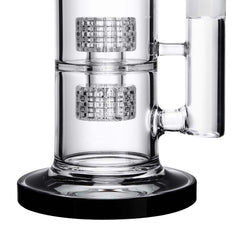 1Stop Glass 14 Inch Glycerin Straight Tube Bong - Discreet Smoker