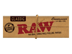 RAW Classic Rolling Papers - Discreet Smoker