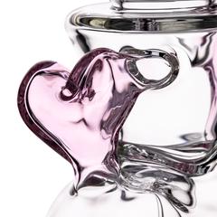 MJ Arsenal Melting Hearts Mini Dab Rig Valentine's Day - Discreet Smoker