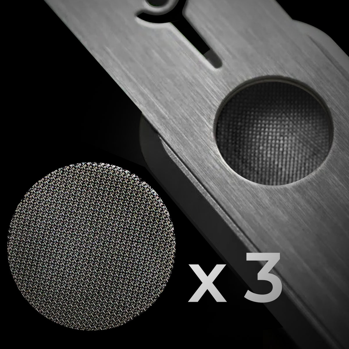 Genius 3-Pack TruTaste Screens - Discreet Smoker