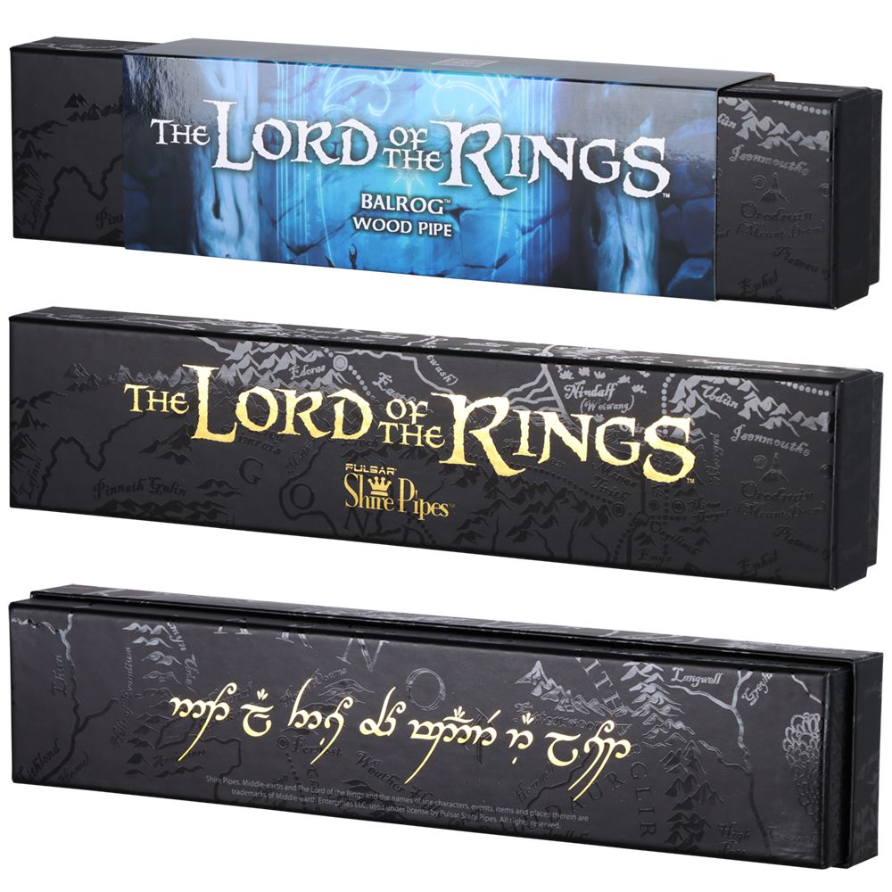 Pulsar Shire Pipes x LoTR BALROG Smoking Pipe- 13" - Discreet Smoker