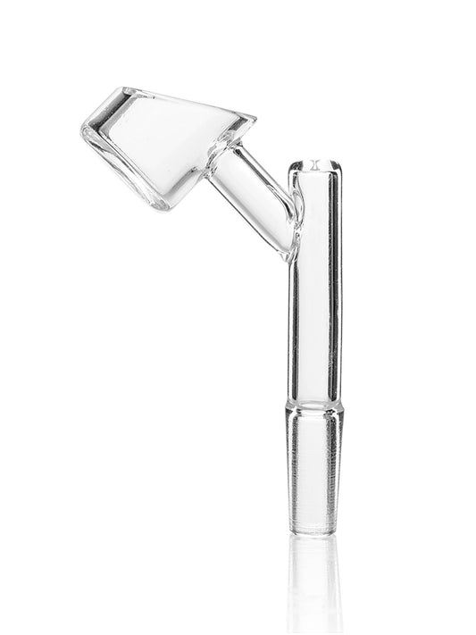 GRAV® 10mm Male Angled Quartz Banger - 45° - Discreet Smoker