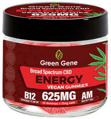 Green Genie Organic CBD Infused Mood Based Vegan Gummies - (625MG - 2500MG)