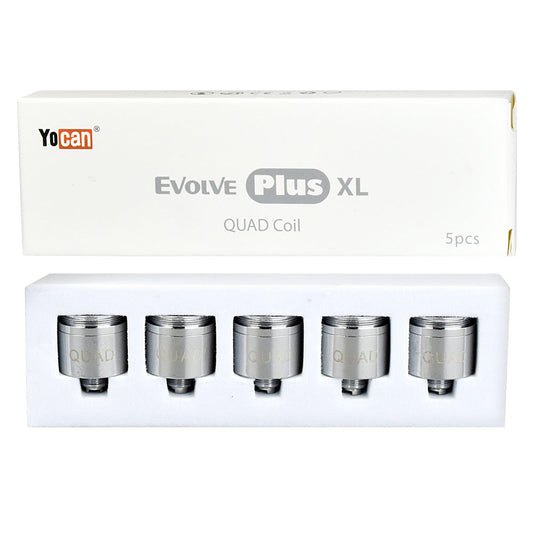 Yocan Evolve Plus XL Replacement Coils | 5pc Box - Discreet Smoker