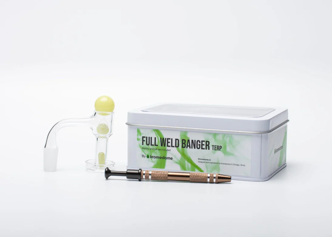 Kromedome Full-Weld Turp Slurper 14mm - Discreet Smoker