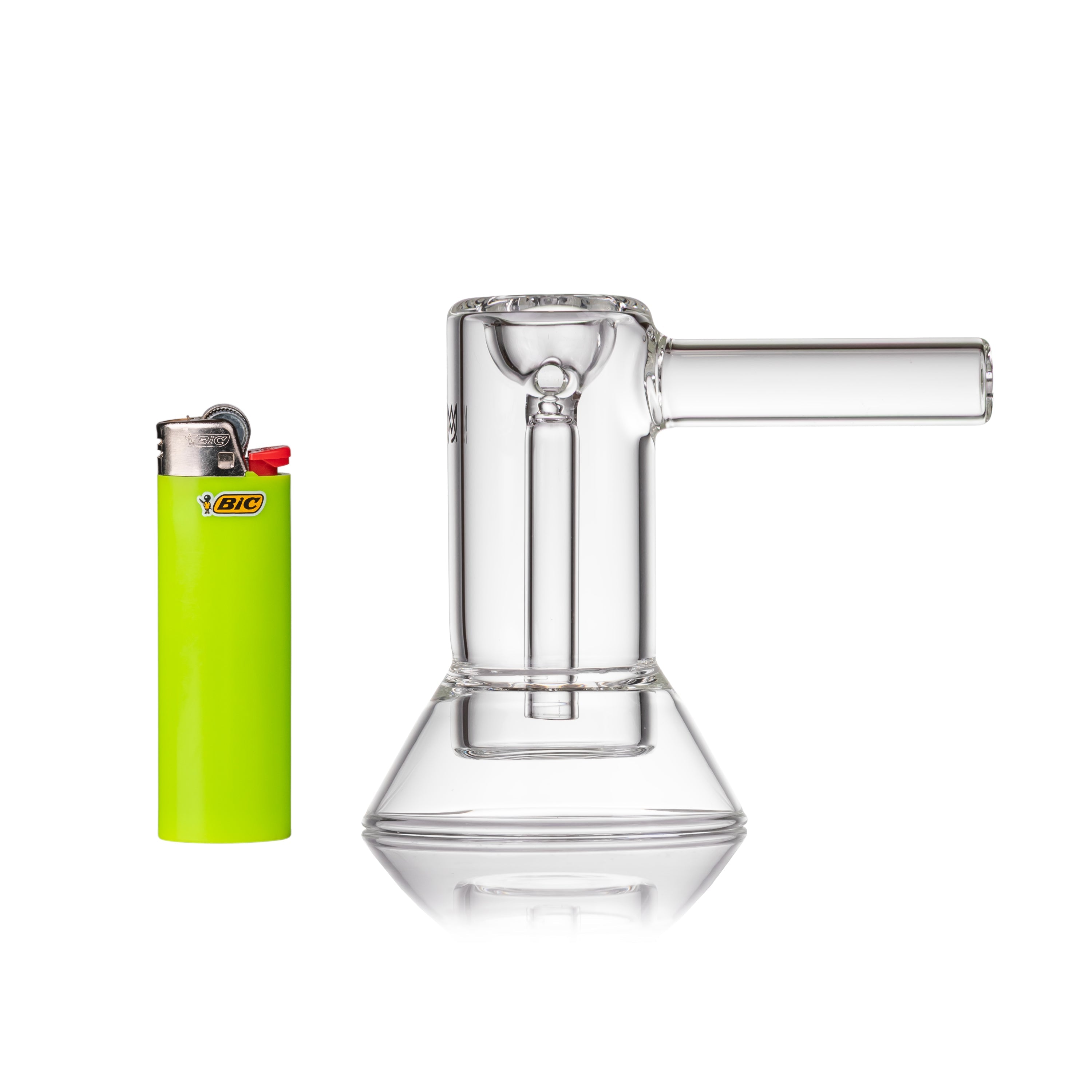 MJ Arsenal Cove Glass Bubbler - Discreet Smoker