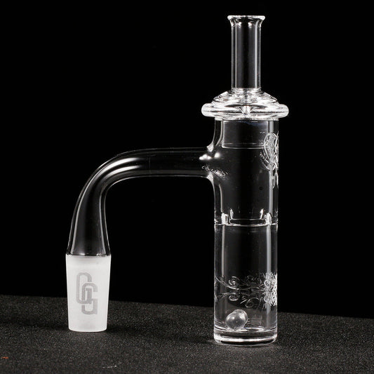 Full Weld Hurricane Quartz Banger Kit - Discreet Smoker
