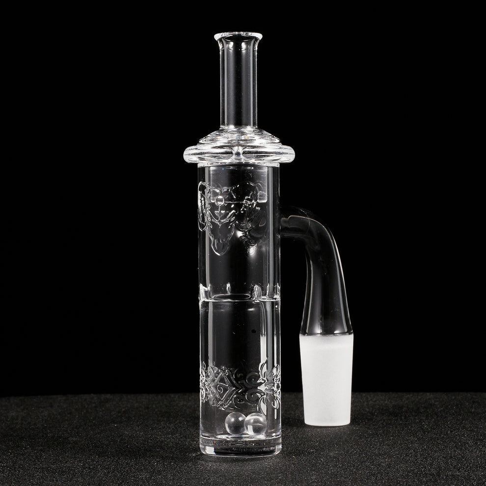 Full Weld Hurricane Quartz Banger Kit - Discreet Smoker