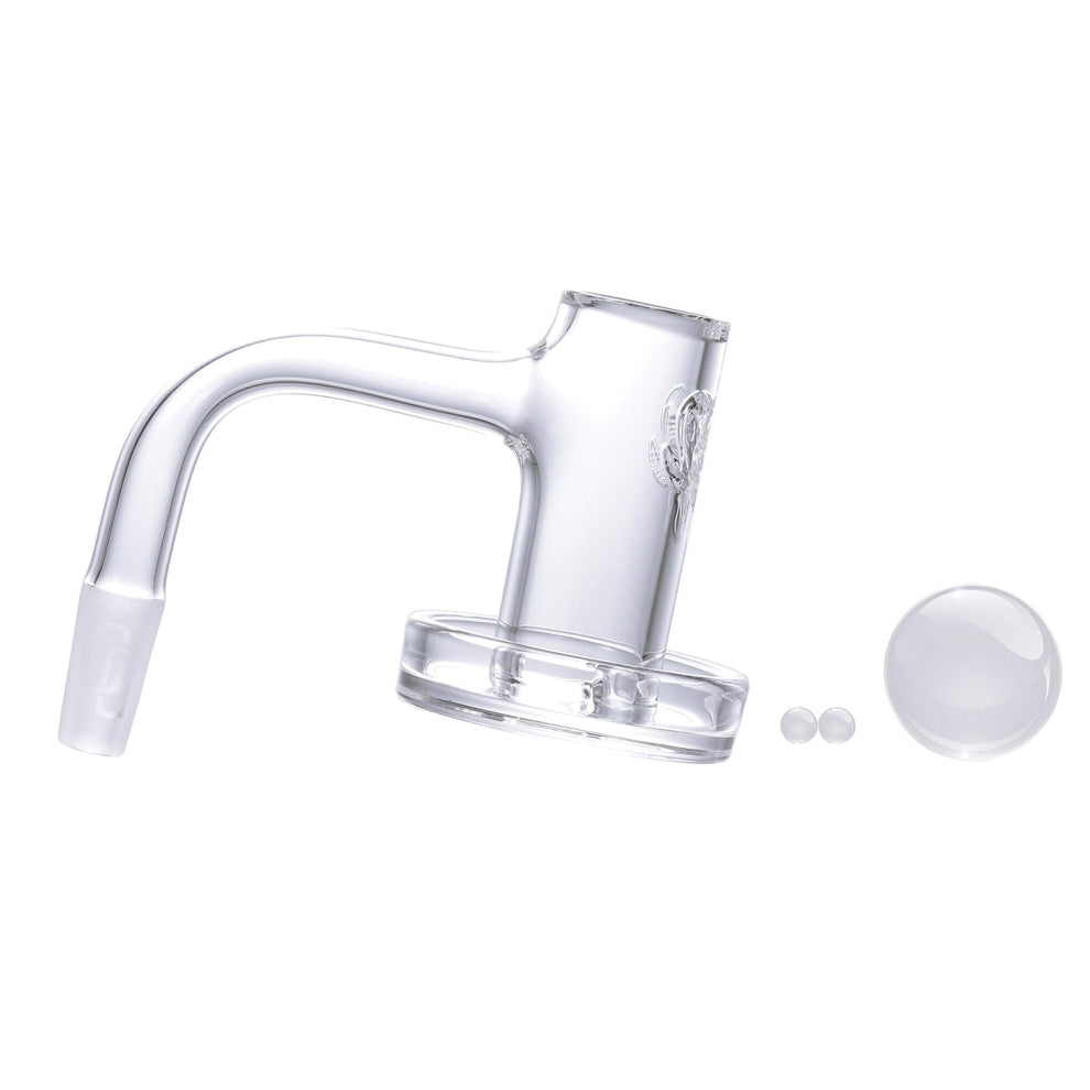 Full Weld Clear Shredder Quartz Banger Kit - Discreet Smoker