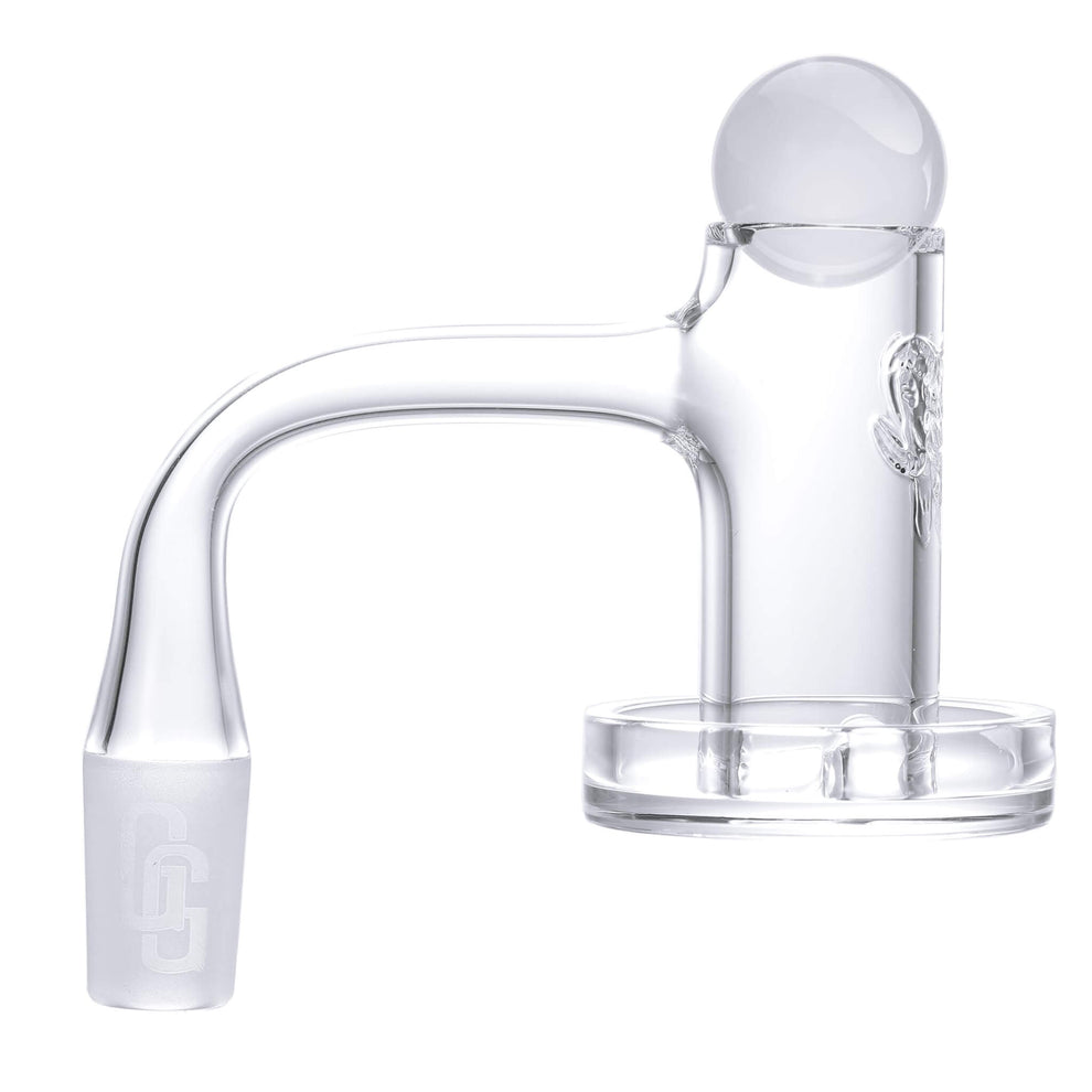 Full Weld Clear Shredder Quartz Banger Kit - Discreet Smoker