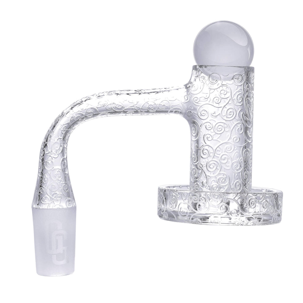 Full Weld Filigree Shredder Quartz Banger Kit - Discreet Smoker