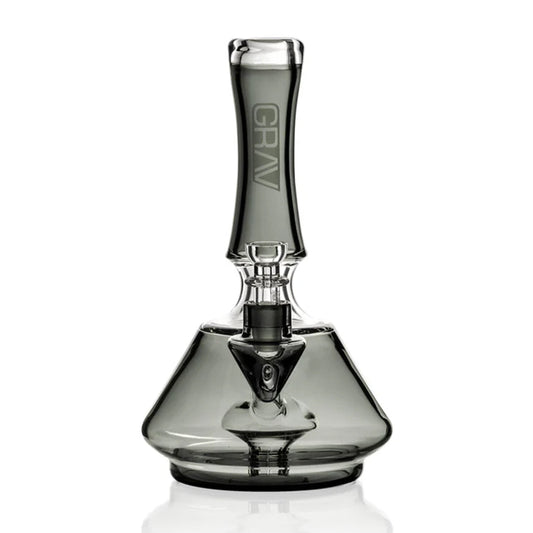 Grav Oracle Glass Water Pipe - Discreet Smoker