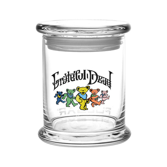 Grateful Dead x Pulsar Pop Top Jar - Bear Parade / 1/2oz - Discreet Smoker