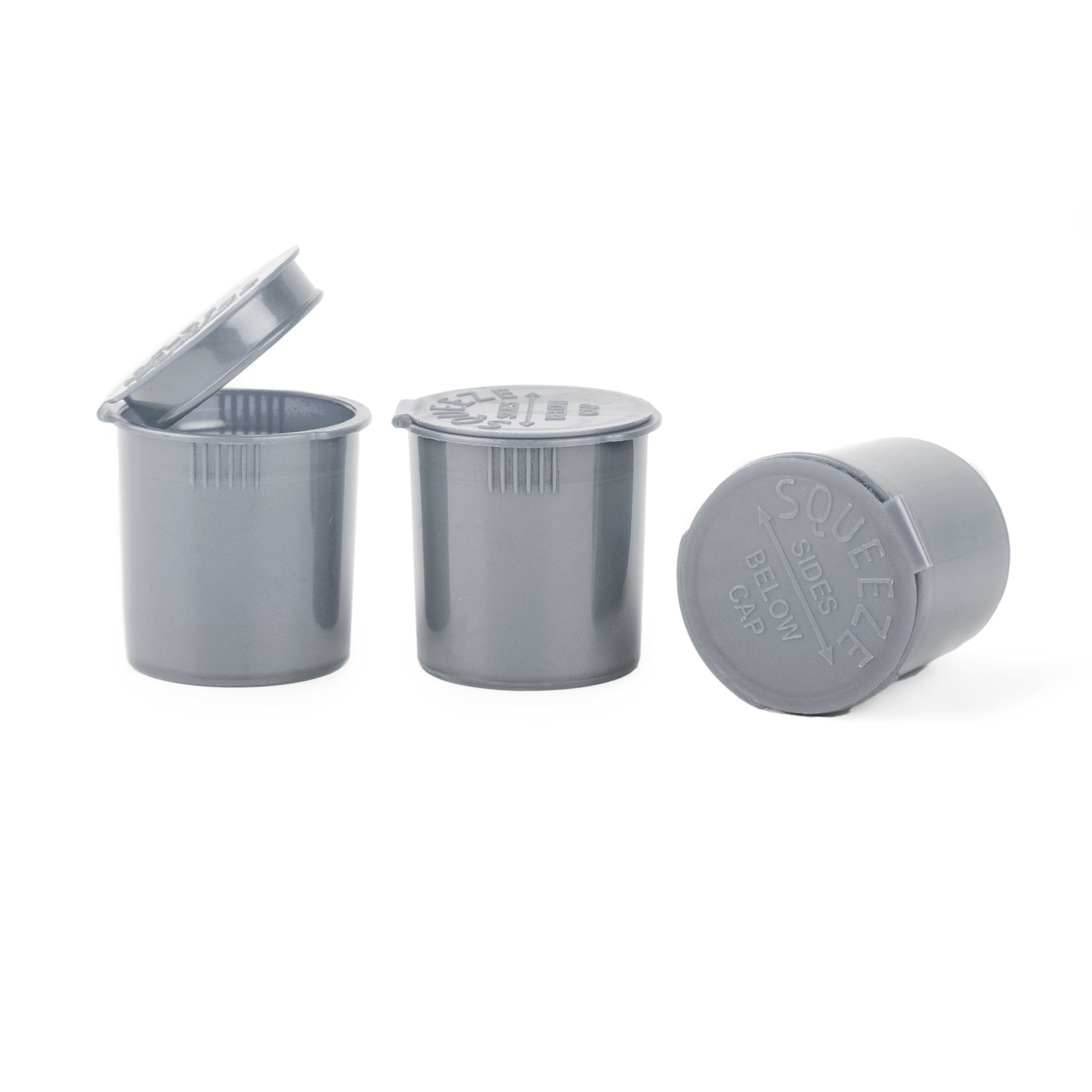 Loud Lock Child Resistant Pop Top Vials - 6 Dram - 600ct - Discreet Smoker