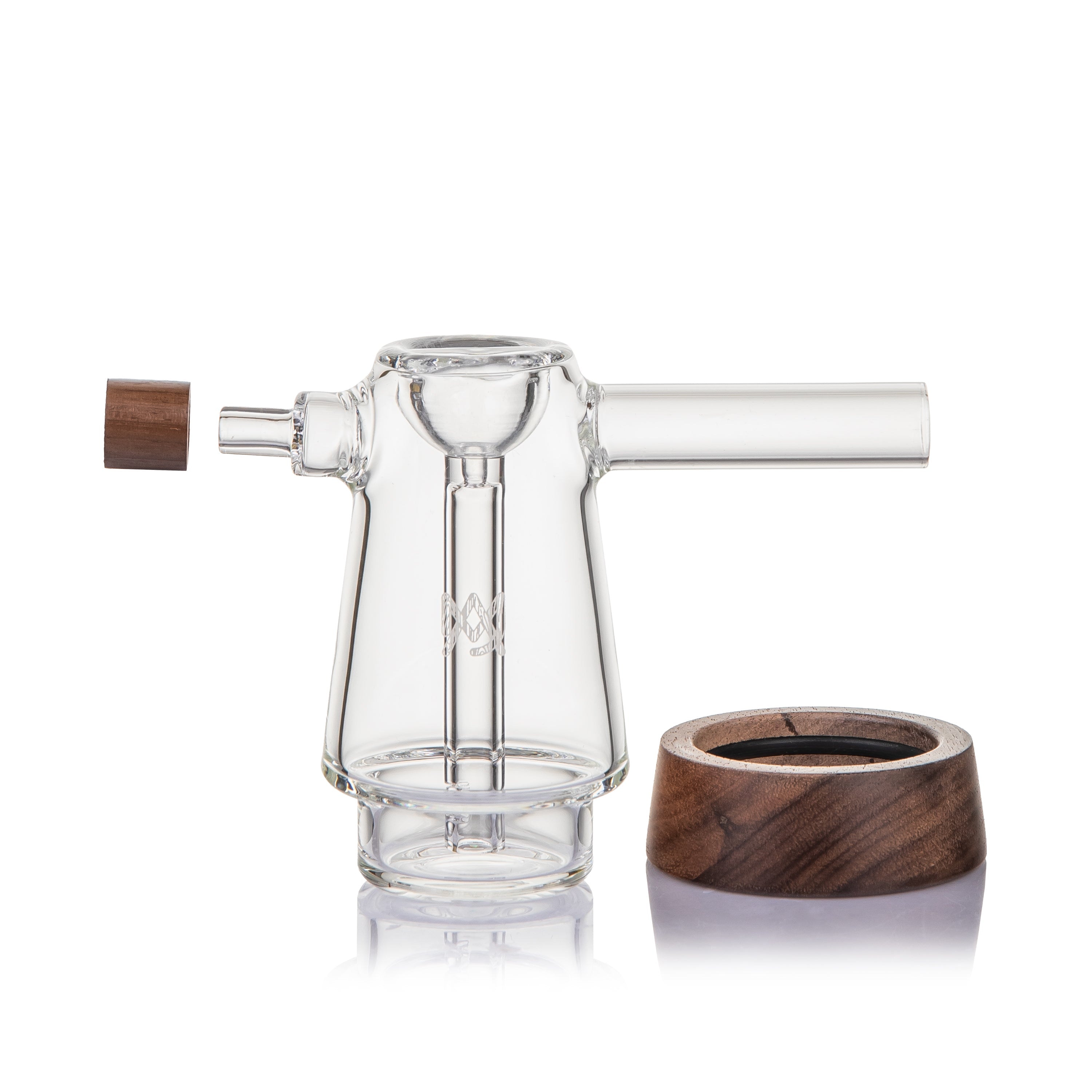 MJ Arsenal Alpine Mesa Glass Bubbler - Discreet Smoker
