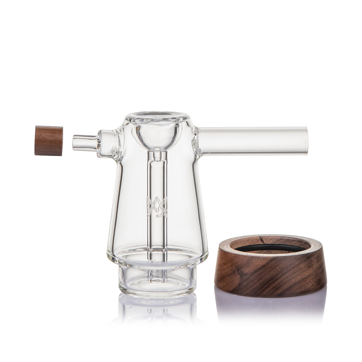MJ Arsenal Alpine Mesa Glass Bubbler - Discreet Smoker