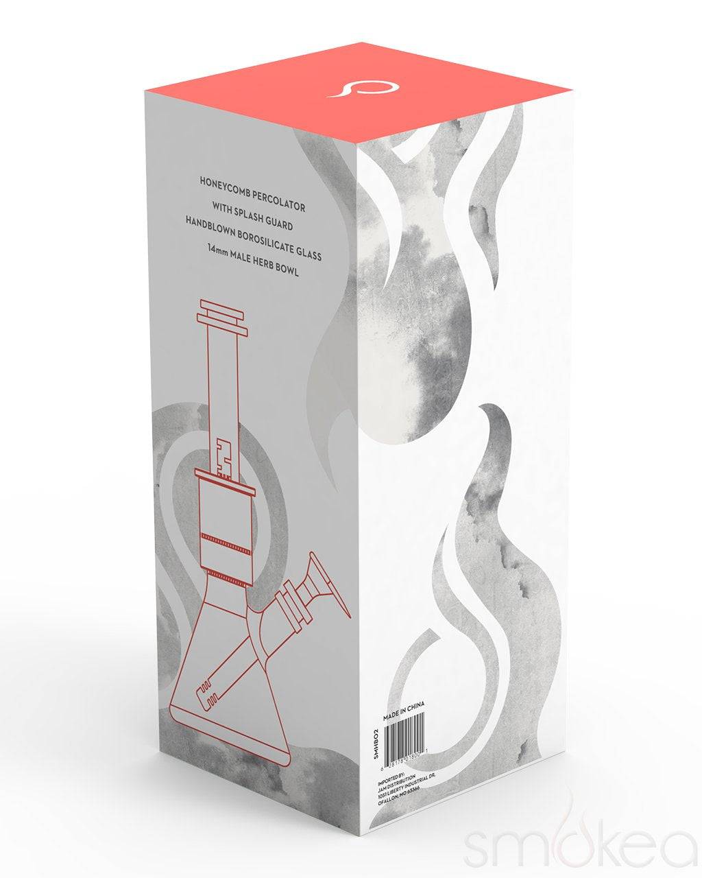 SOUL 12" Honeycomb Beaker Bong - Discreet Smoker