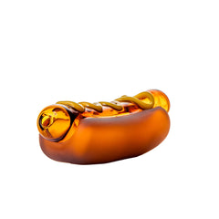 BigFUN! Glizzy (Hot Dog) Glass Pipe - Discreet Smoker